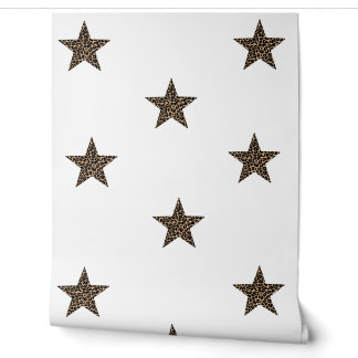 Cheetah print stars wallpaper