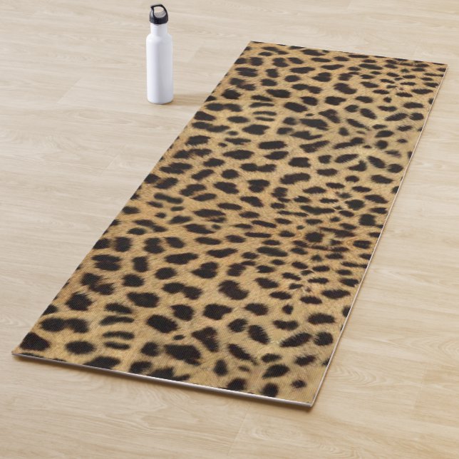 Cheetah Print Yoga Mat (In Situ)