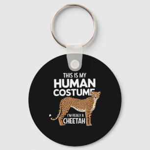 Cheetah Safari Wildlife Leopard African Wild Anima Key Ring
