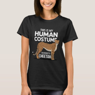 Cheetah Safari Wildlife Leopard African Wild Anima T-Shirt