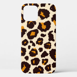 Cheetah Skin, Animal Print Texture. iPhone 12 Case
