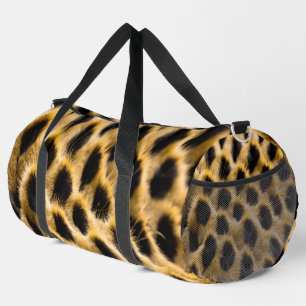 Cheetah Skin gym back Duffle Bag