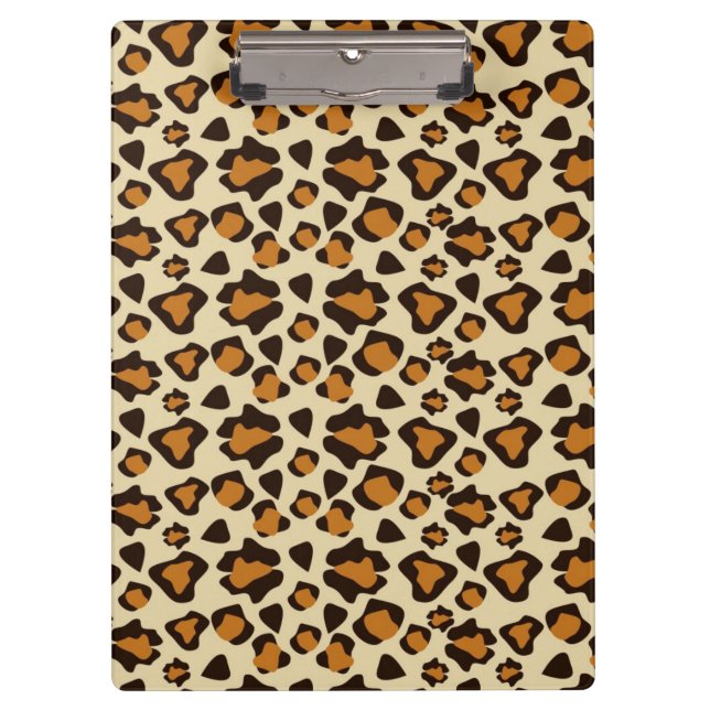 Cheetah skin pattern clipboard (Front)