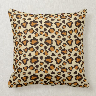 Cheetah skin pattern cushion