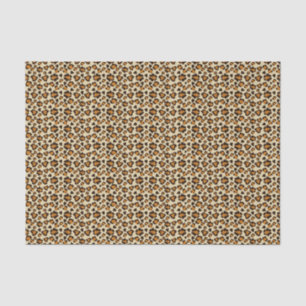 Cheetah skin pattern tissue paper