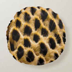 Cheetah Skin  Round Cushion