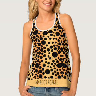 Cheetah skin Small Safari Pattern Singlet