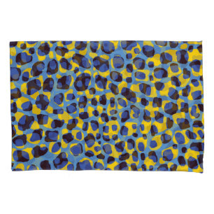 Cheetah skin texture, seamless animal print. pillowcase