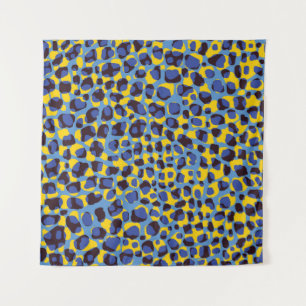 Cheetah skin texture, seamless animal print. tapestry