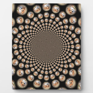 Cheetah Spin Spectacle – Feline Frenzy: Colourful Plaque