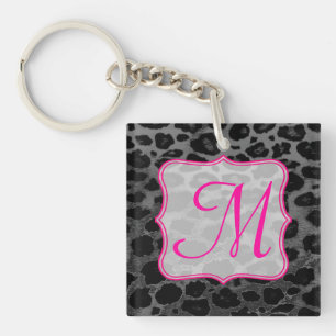 Cheetah Spot Animal Print Wild Cat Safar Key Chain