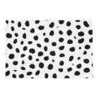 Cheetah Spots Black White 