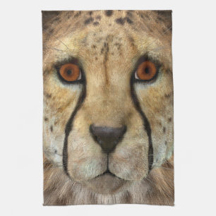 Cheetah Tea Towel