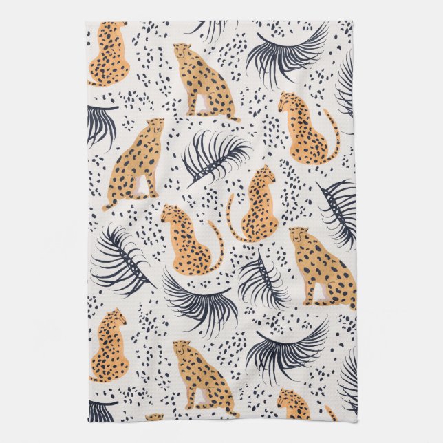 Cheetah Tea Towel (Vertical)