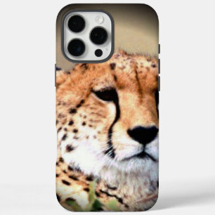 Cheetah Tear Marks Hakunamatata iPhone 16 Pro Max Case