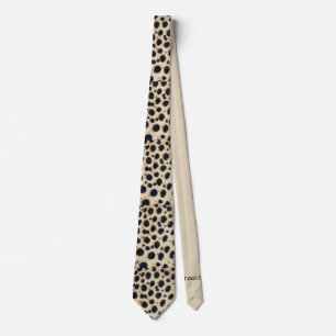 Cheetah Tie