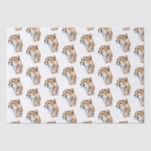 Cheetah Tissue Paper