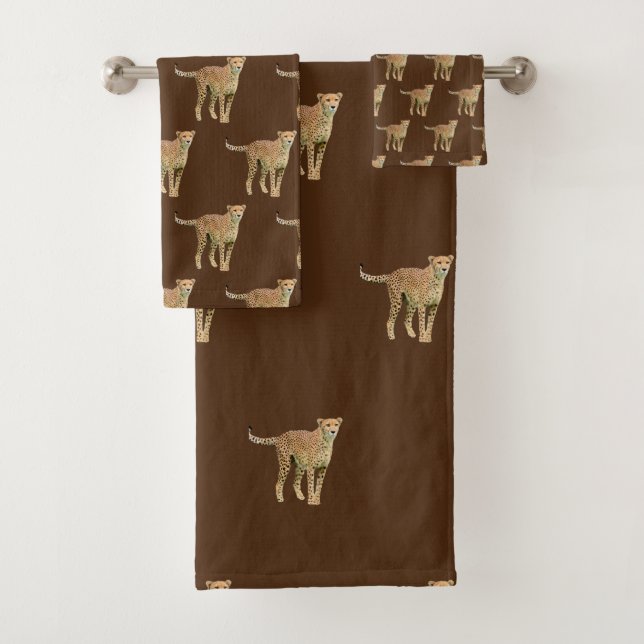 Cheetah Towel Set (Insitu)