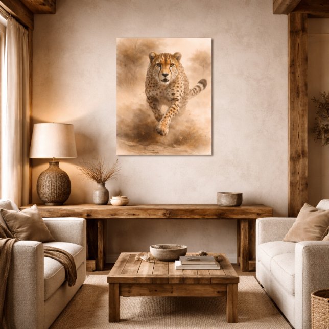 Cheetah — Unapologetic Speed Poster (Creator Uploaded)