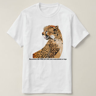 Cheetah Wild Cat Wild Life T shirts