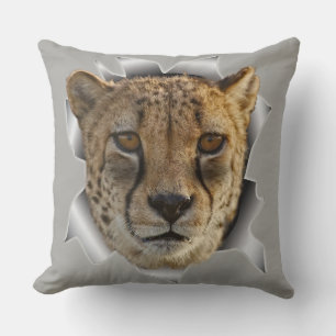 Cheetah-wildlife Cushion