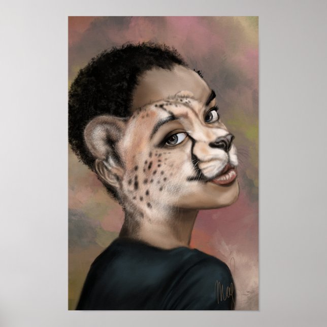 Cheetah Woman Poster (Front)