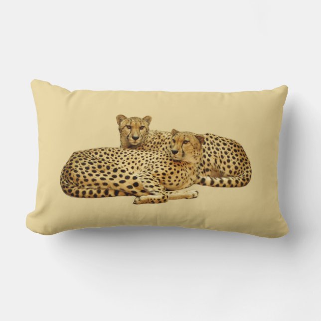 Cheetahs Lumbar Cushion (Front)