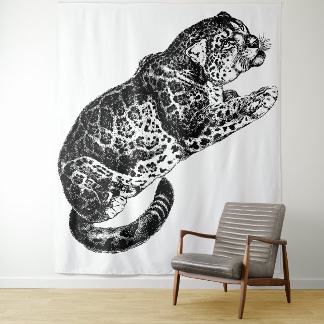 Cheetha Tapestry (In Situ)