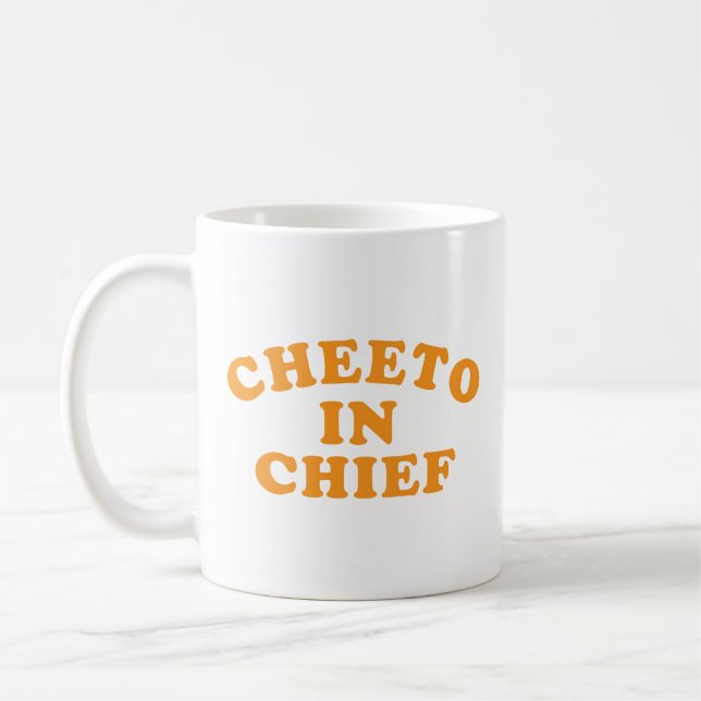 CHEETO IN CHIEF COFFEE MUG (Left)