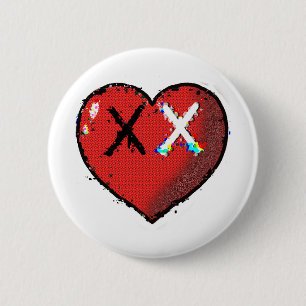 Cheez heart button