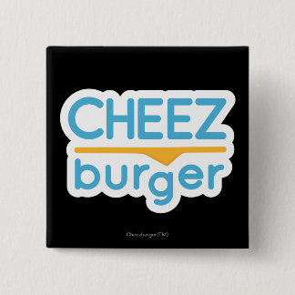 Cheezburger Logo (colour) 15 Cm Square Badge