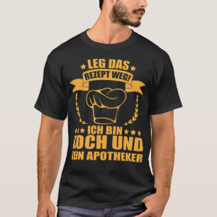 Chef and not a pharmacist pharmacy gift donut food T-Shirt