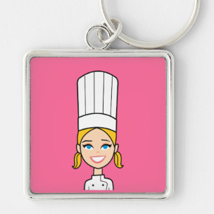 Chef Art Large Keychain