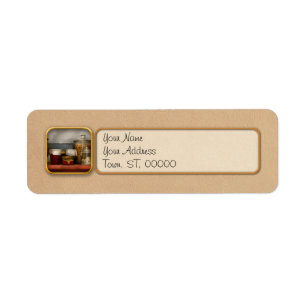 Chef - Aunt Bessie's mantle Return Address Label