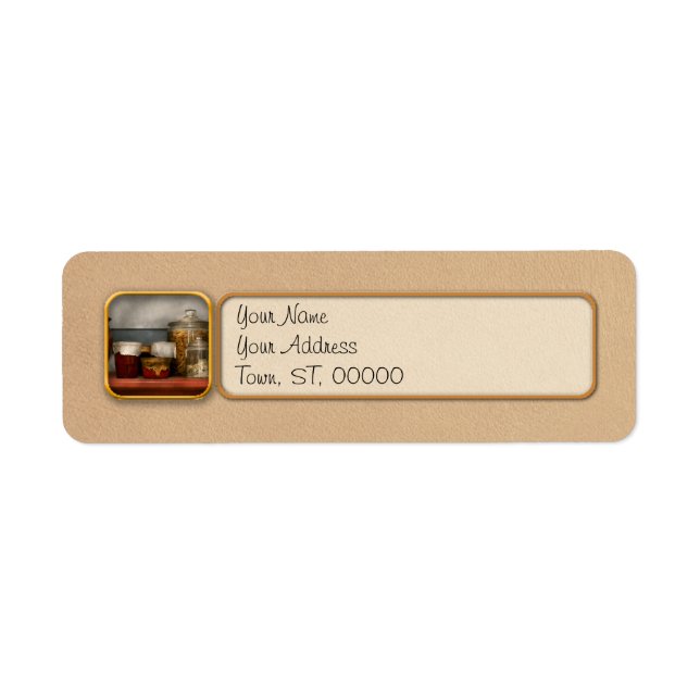 Chef - Aunt Bessie's mantle Return Address Label (Front)