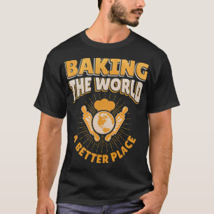 Chef Baker Cooking  Gift Idea animal birthday cook T-Shirt