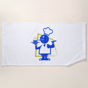 Chef Beach Towel