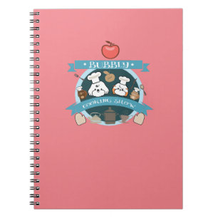 chef bubbly's cooking show notebook