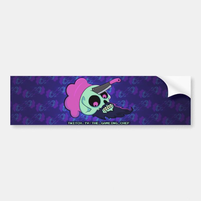 Chef Bumper Sticker (Front)
