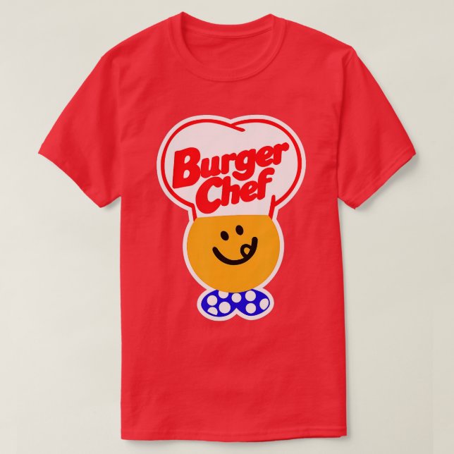 Chef Burger Classic  T-Shirt (Design Front)