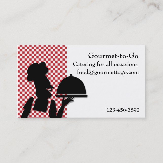 Chef Business Card (Front)