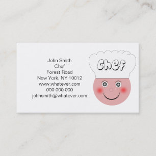 Chef Business Card