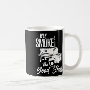 Chef Butcher Cook Bbq Smoke That Cow Beef Funny Sm Coffee Mug
