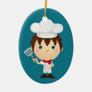 Chef - Caterer - SRF Ceramic Tree Decoration