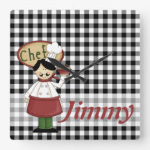 Chef Checks Clock