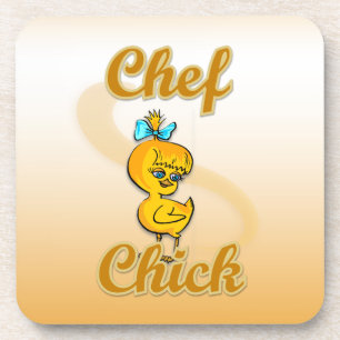 Chef Chick Coaster