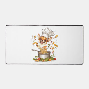 Chef Chihuahua � Culinary Dog Master Desk Mat