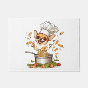 Chef Chihuahua � Culinary Dog Master Doormat