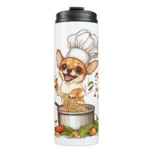 Chef Chihuahua � Culinary Dog Master Thermal Tumbler