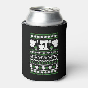 Chef Christmas T Shirt Can Cooler